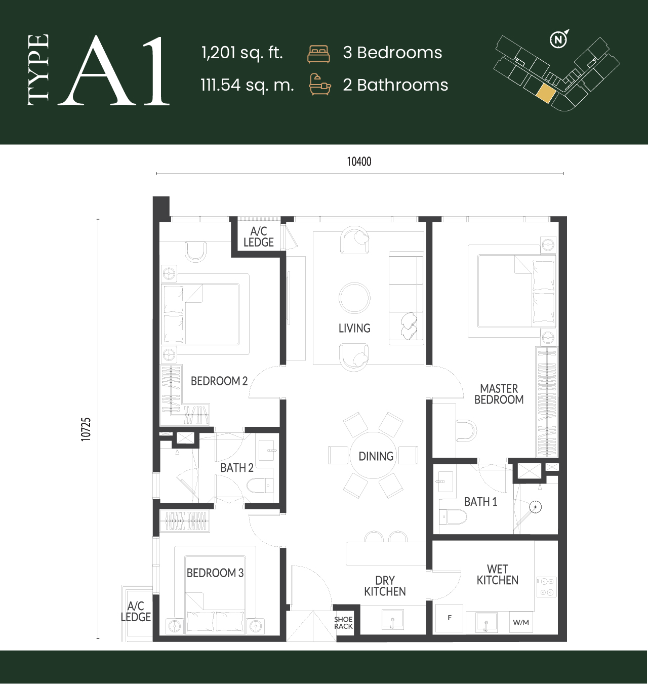 Type A1 Layout