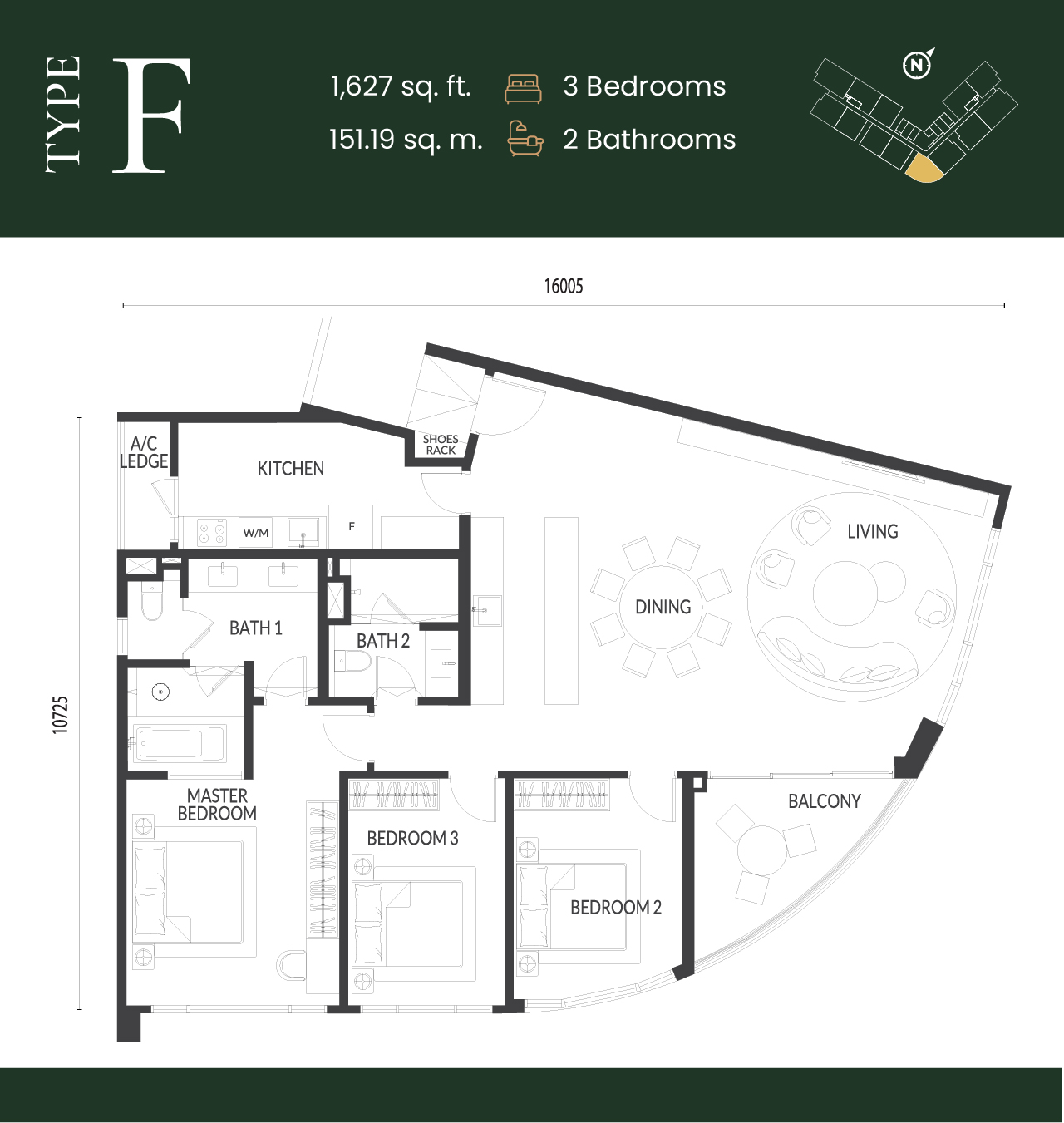 Type F Layout