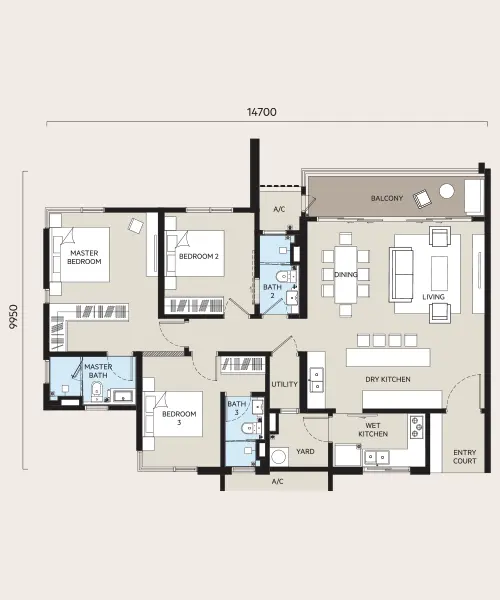 Type D Layout