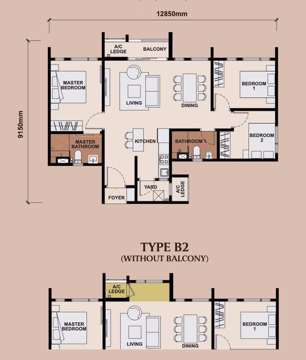 Type B Layout