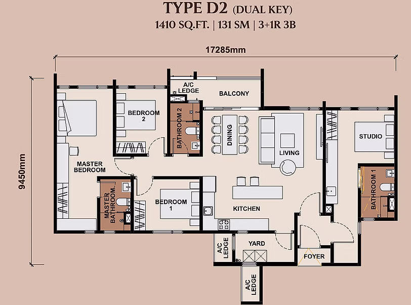 Type D2 Layout