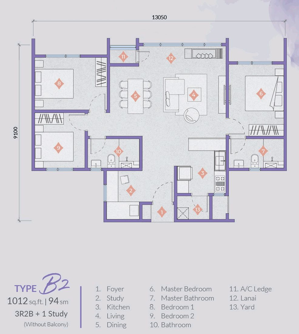 Type B2 Layout